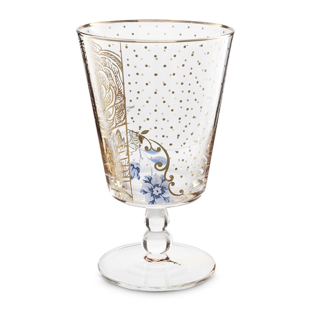 Levering heks uitvoeren Pip Studio Glass Royal Golden Flower 360 ml - Maison Bel
